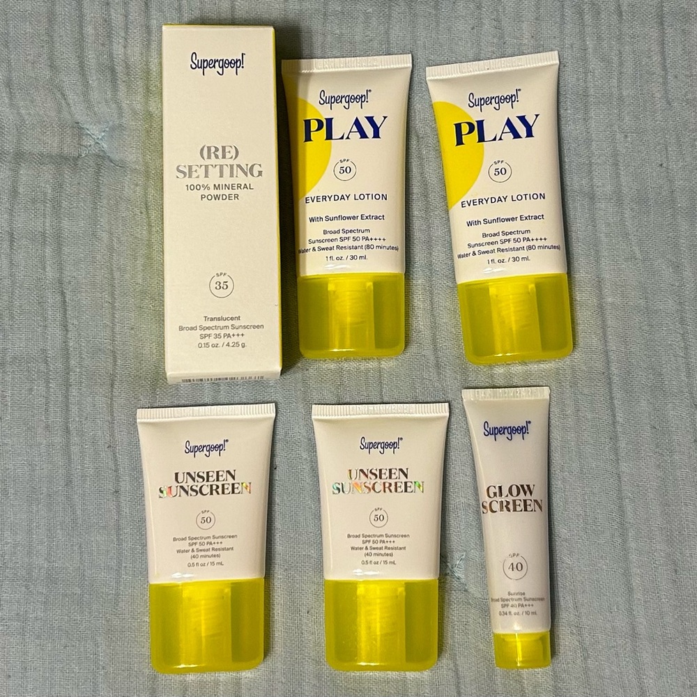 Supergoop! Sunscreen and Lotion Set